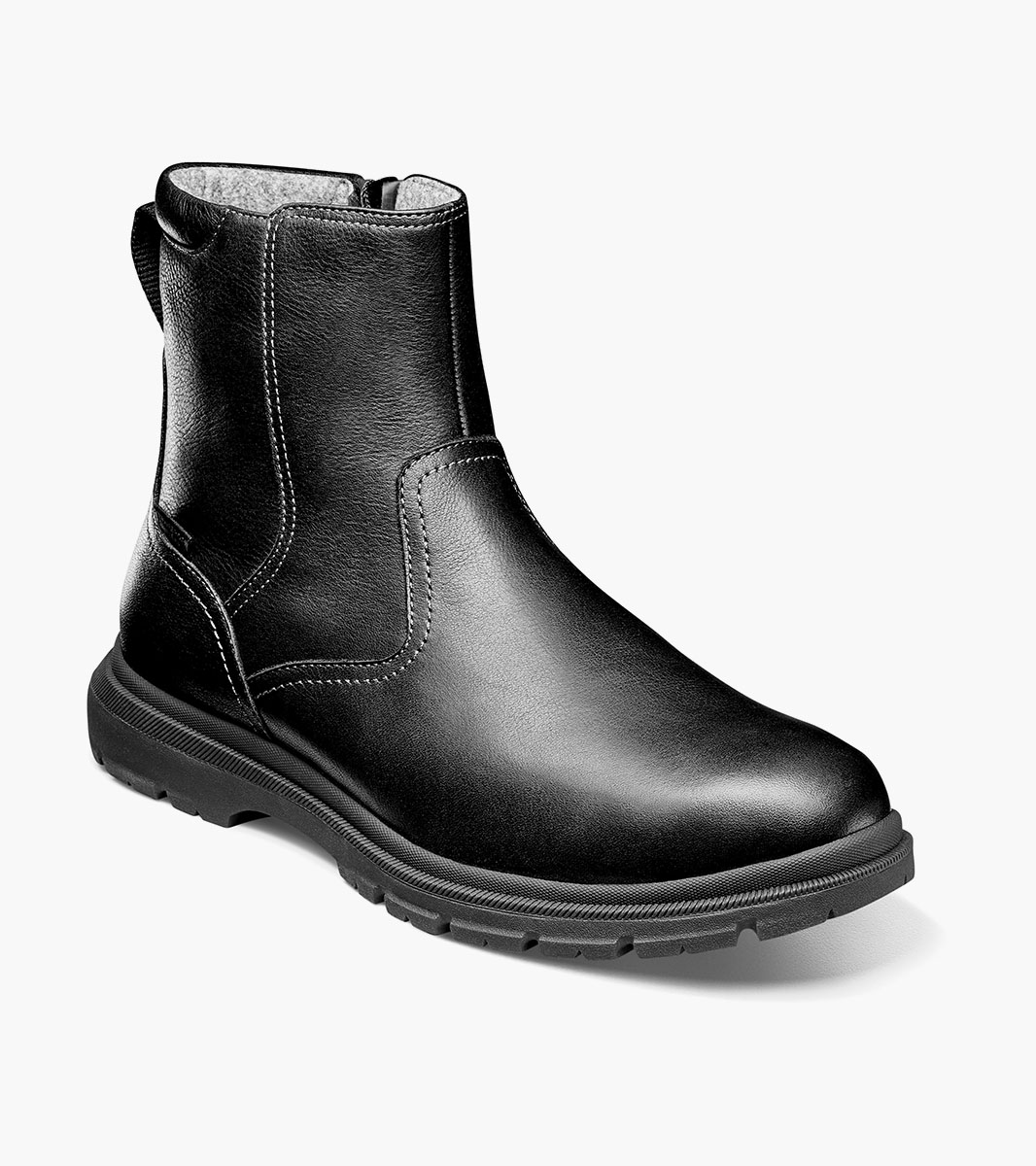 Lookout Waterproof Plain Toe Side Zip Boot Men's Casual Shoes