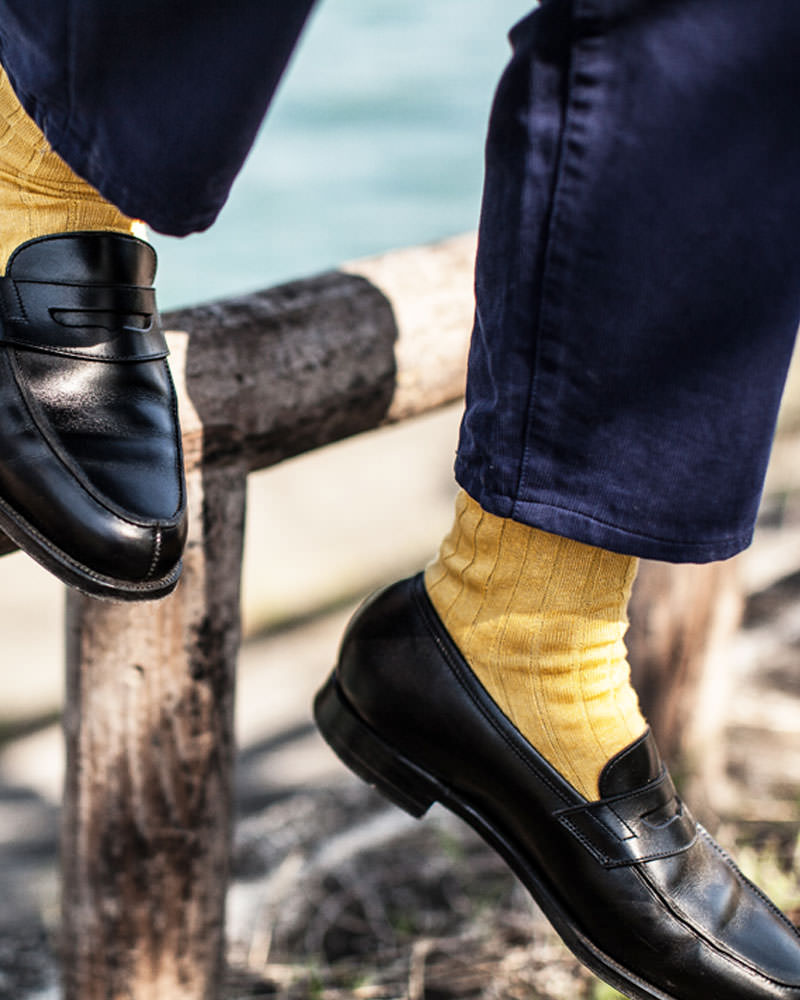 クロケット＆ジョーンズ | 名作タッセル、上質カーフで格上げ