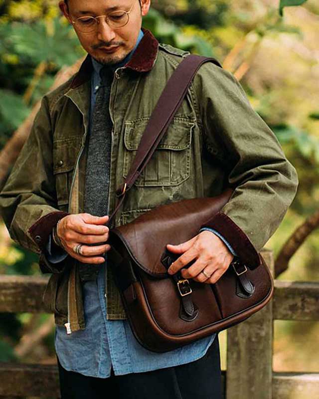 L9763 Medium Shoulder Bag / Safari 再入荷しました。 | FRAME