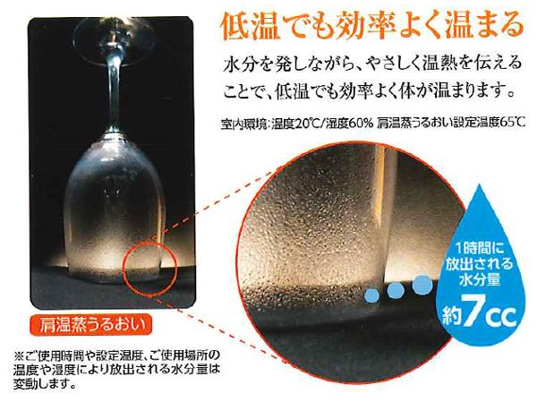 肩温蒸うるおい｜フランス総合医療株式会社