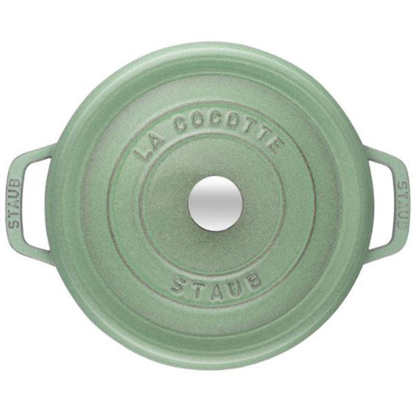 STAUB Cast Iron Cocotte Sauge - 2 sizes