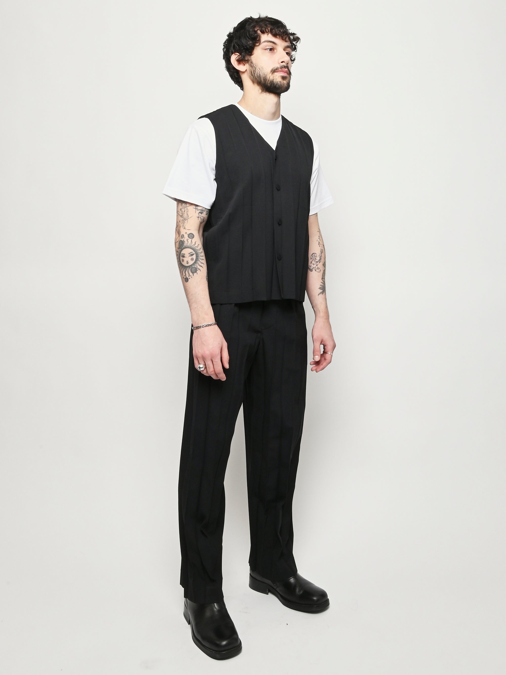 Homme Plisse Issey Miyake - Edge Ensemble Vest – Frances May