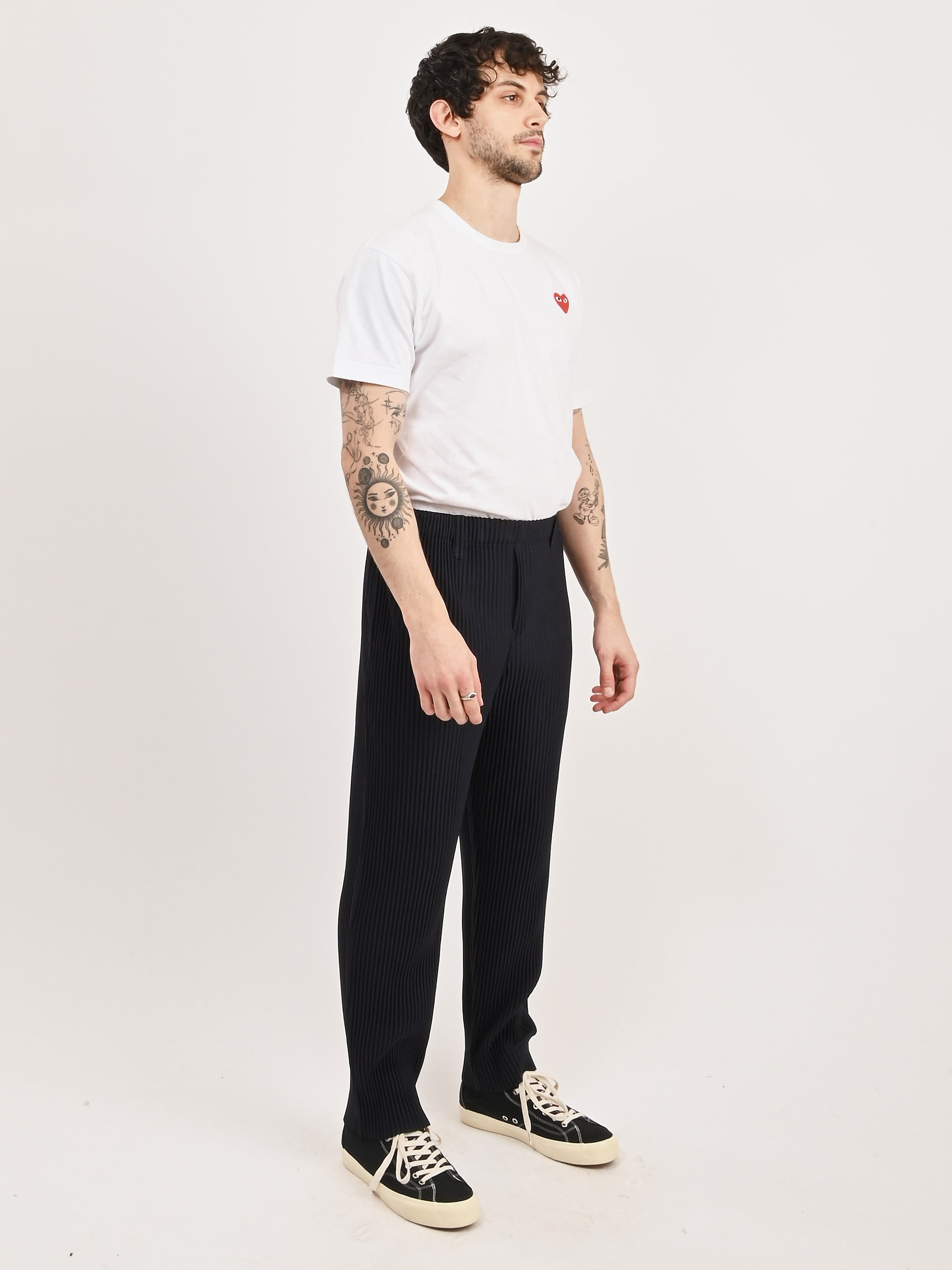 Homme Plisse Issey Miyake - Navy Basics Pants – Frances May