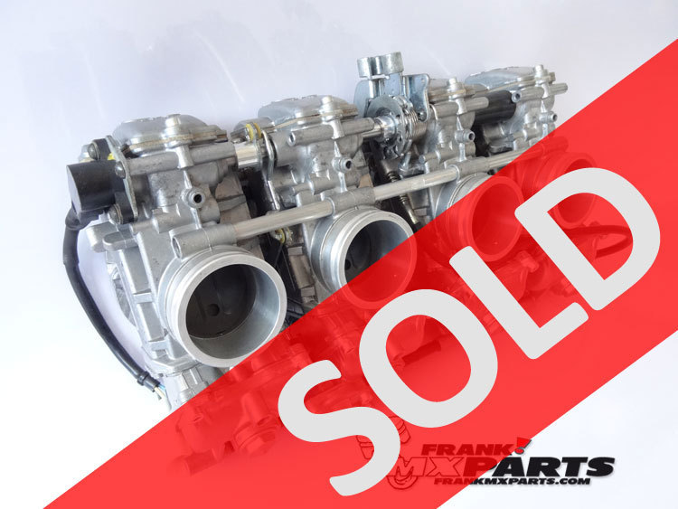Keihin FCR 41 flatslide racing carburetors / Kawasaki ZX-9R ram