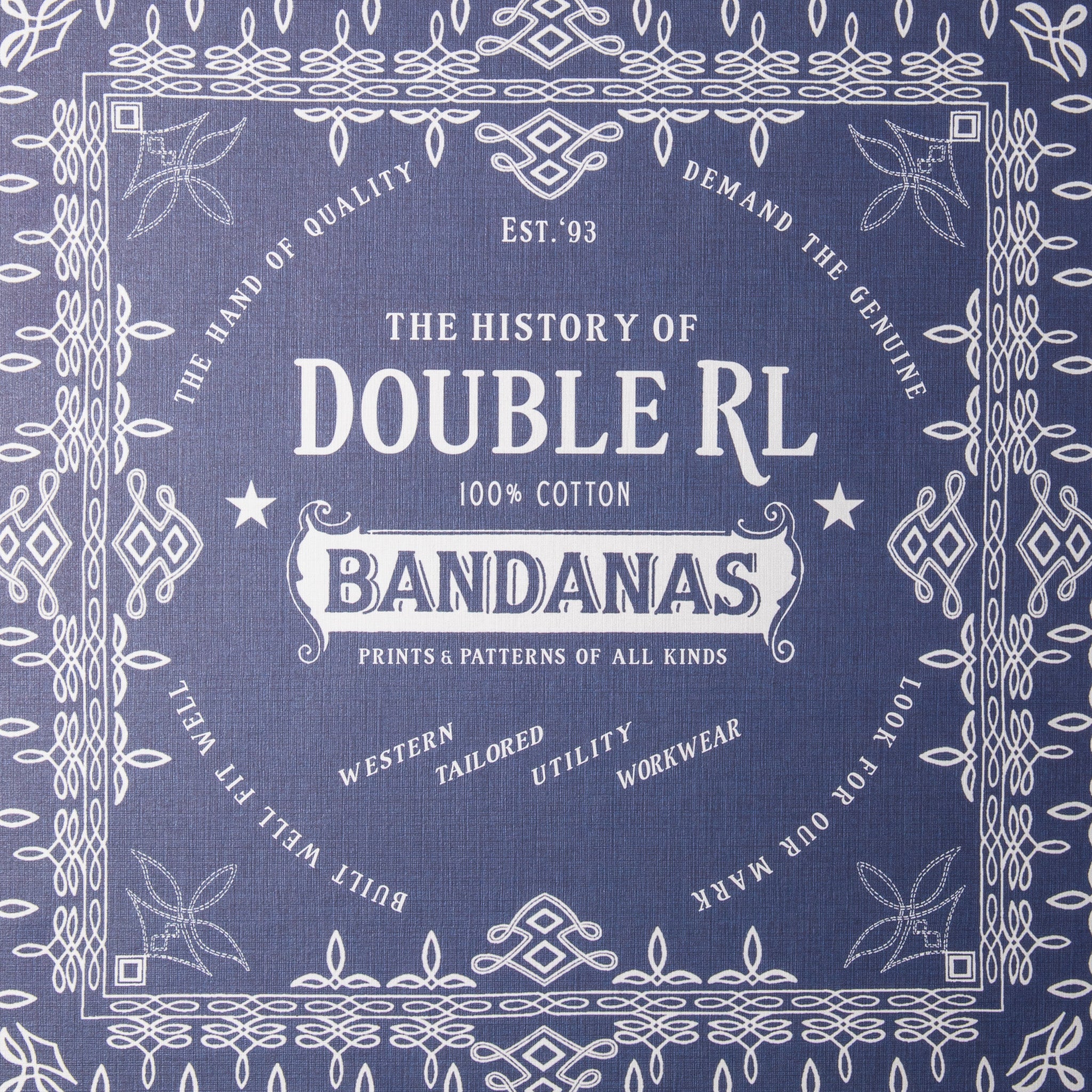 The History of Double RL Bandana's – Frans Boone Store