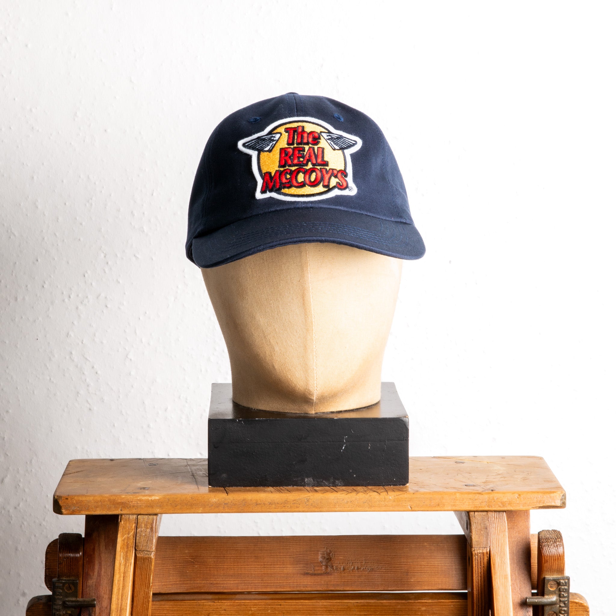 The Real McCoy's Logo Baseball Cap Navy – Frans Boone Store