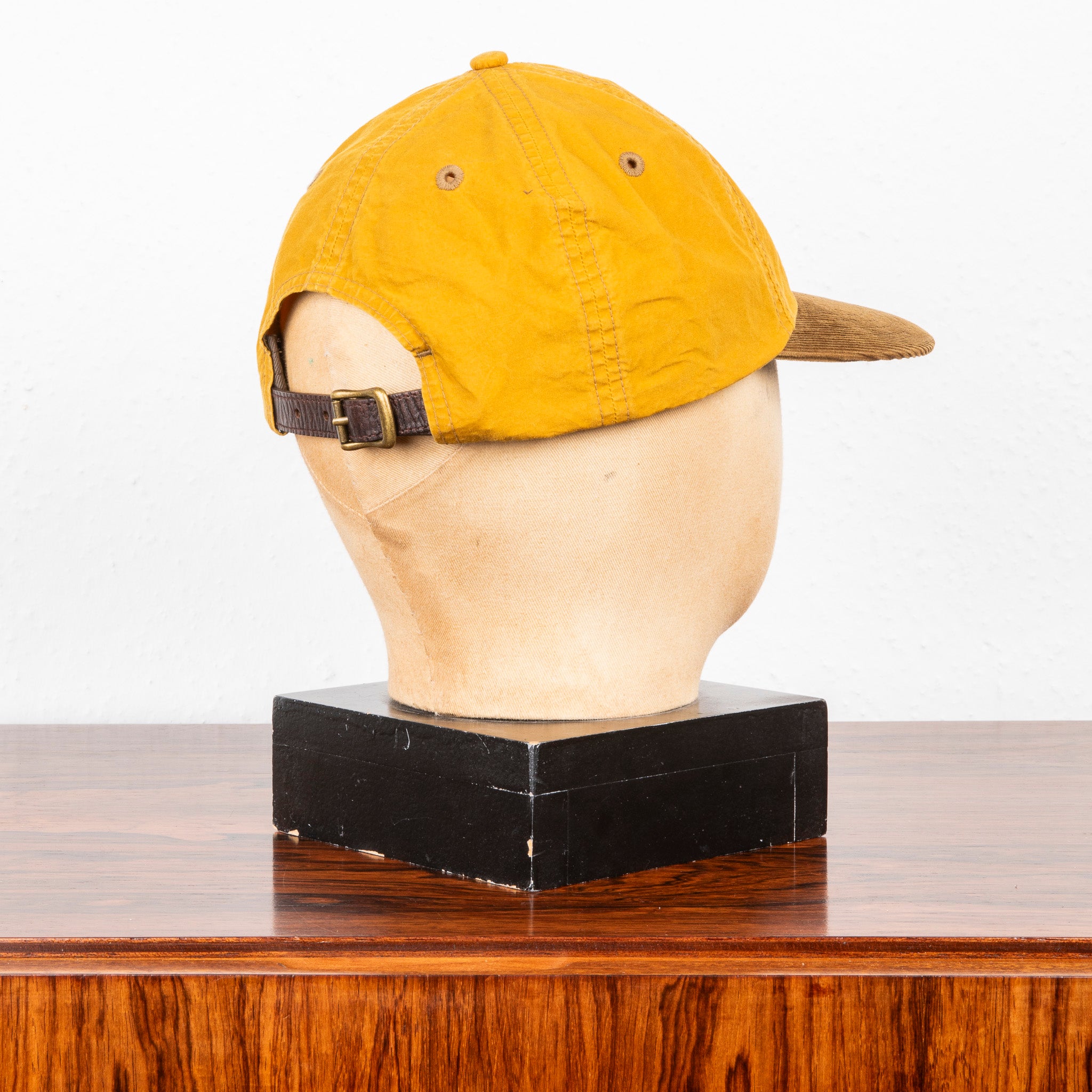 RRL Oil Cloth Sportsman Cap Mustard – Frans Boone Store