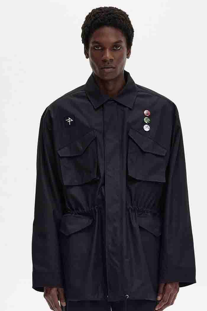 Raf Simons Utility Jacket(S 102：BLACK): | FRED PERRY JAPAN