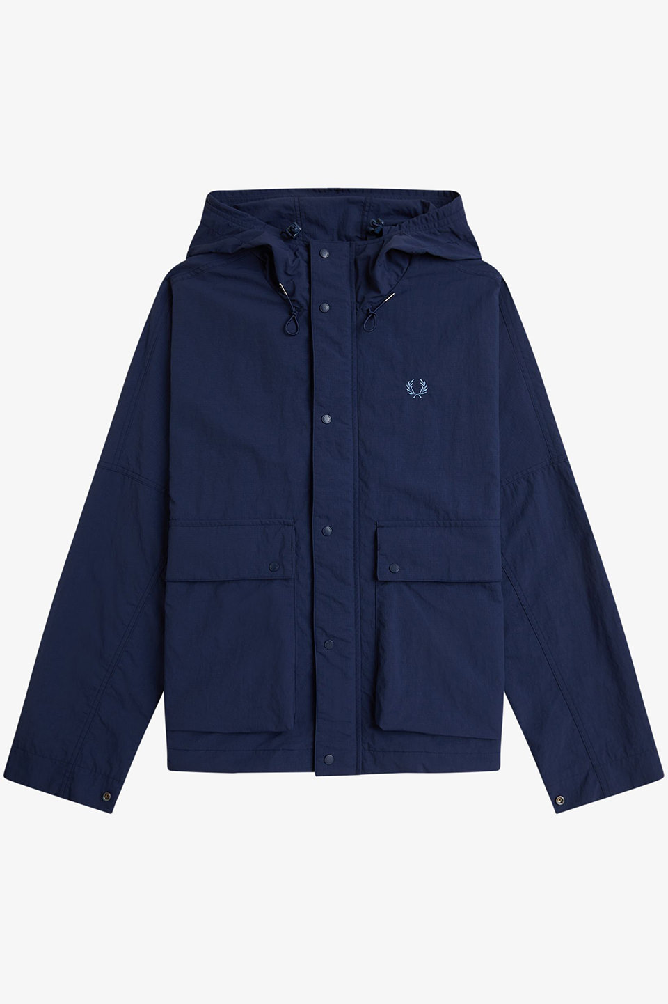 Cropped Ripstop Parka(S X86：TENNIS BLUE): | FRED PERRY JAPAN