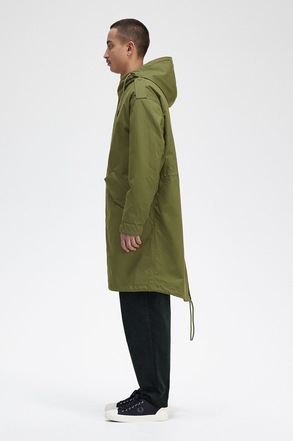 Fur Lined Fishtail Parka(L Q50：PARKA GREEN): | FRED PERRY JAPAN