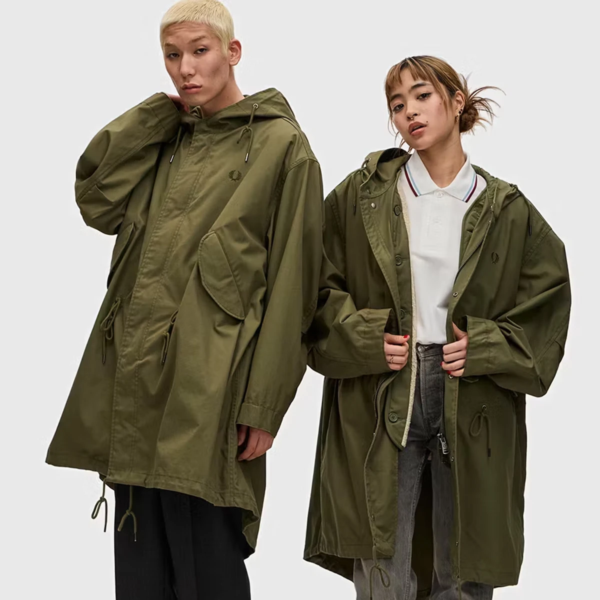 オーバーサイズフィッシュテールパーカ | FRED PERRY JAPAN | FRED