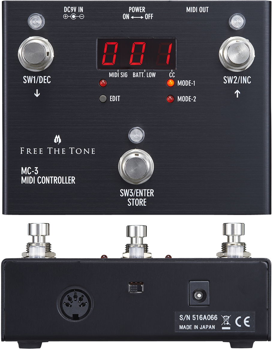 MC-3｜Products 商品紹介｜Free The Tone