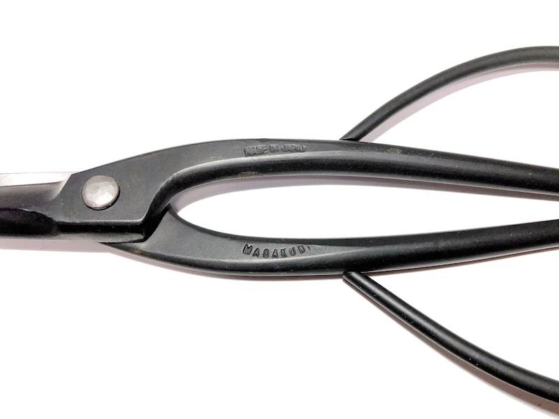 黒磨長柄剪定鋏（昌国）：昌国作盆栽道具 販売通販／FROM JAPAN