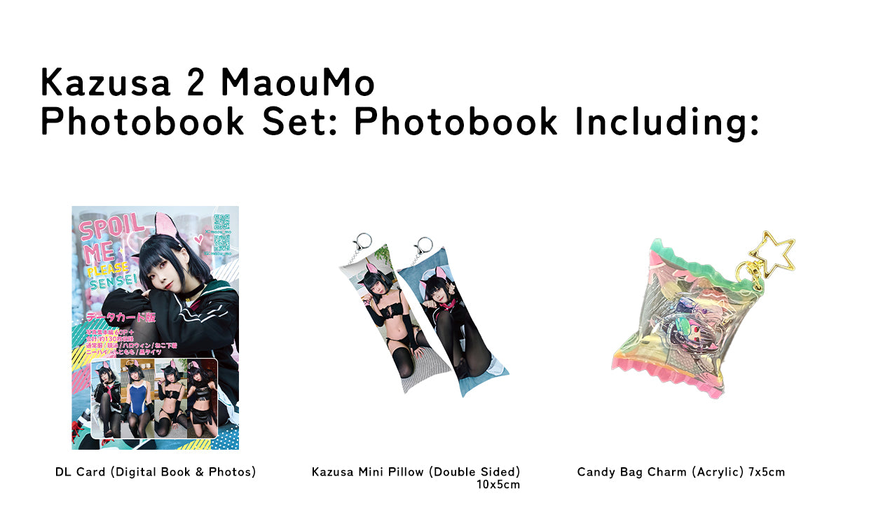 Blue Archive Kazusa 2 Maou Mo Cosplay Photobook – FT MediaWorks