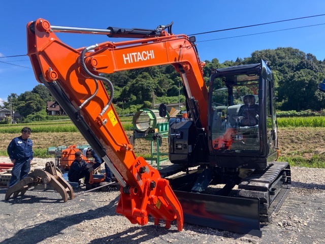 新車納入実績】ZX75US-5B◇富士岡山運搬機・岡山・津山・新見・鳥取