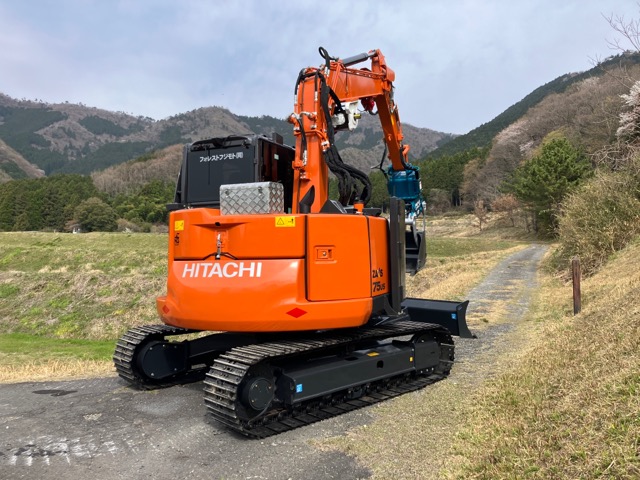 新車納入実績】日立建機 油圧ショベル「ZX75US-5B(GP)」のご紹介