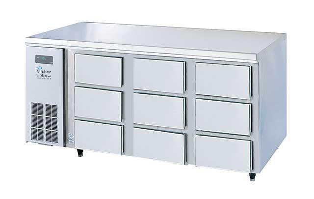 テーブル型冷凍冷蔵庫（コールドテーブル）｜デザイン性と省エネ性