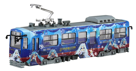 新品 フジミ模型 初音ミク 雪ミク電車 2018 2両セット プラモデル