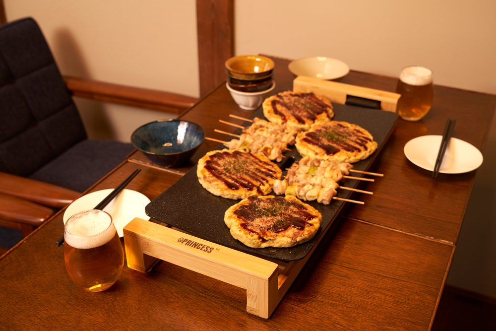 プリンセス PRINCESS テーブルグリルストーン ブラック / フジオー