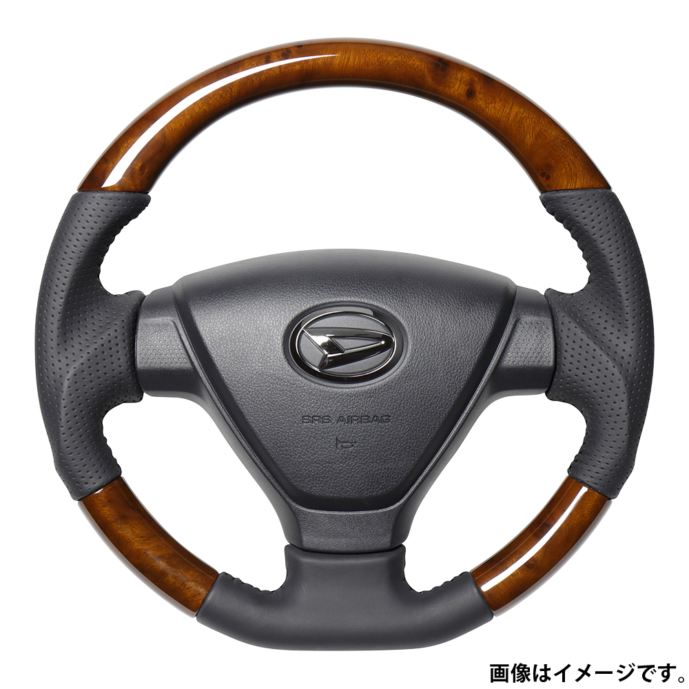 REAL レアル ステアリング オリジナルシリーズ 品番：DIA-42BRW-BK