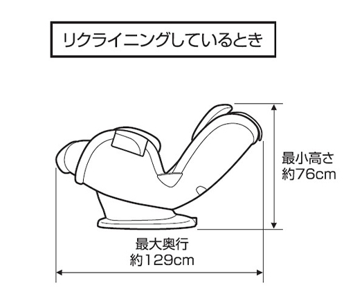 仕様｜マッサージチェアのパイオニア フジ医療器（1954年創業の美と