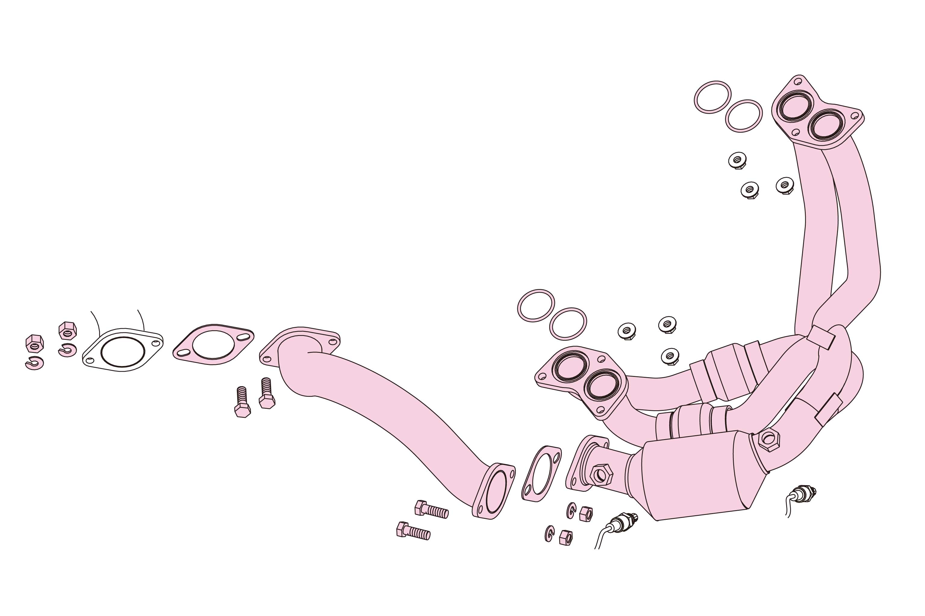 FUJITSUBO】Super EX BASIC VERSION｜ZN6 86 MT 専用設計エグゾースト