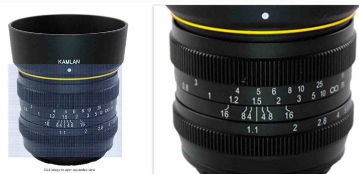 Sainsonic Kamlan 50mmF1.1 MK II and 21mmF1.8 for FUJIFILM X