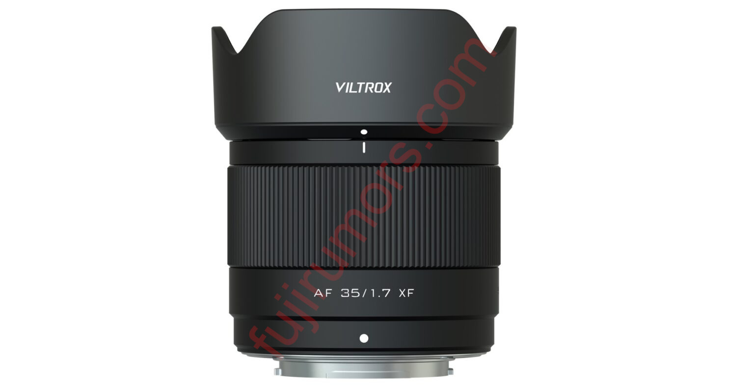VILTROX AF 35mm F1.7 XF Autofocus Lens - Firsts Image and Specs