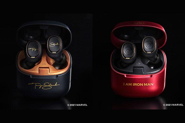 数量限定】これはカッコいい！アイアンマンコラボ完全ワイヤレス
