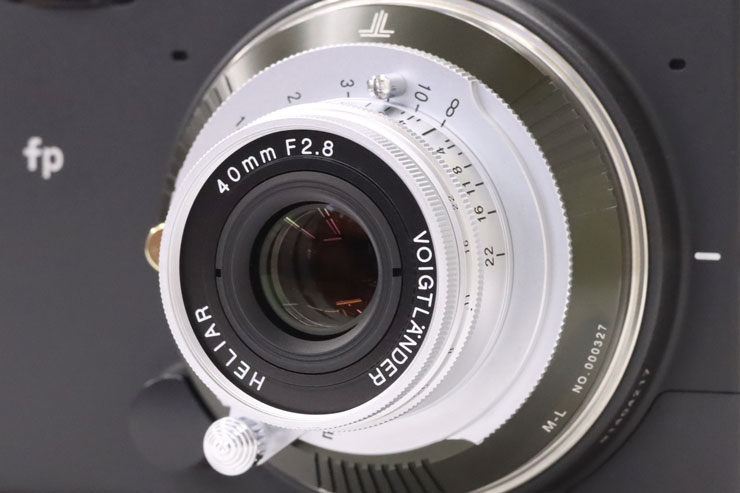 Voigtlander(フォクトレンダー) HELIAR 40mm F2.8 Aspherical VM 実写