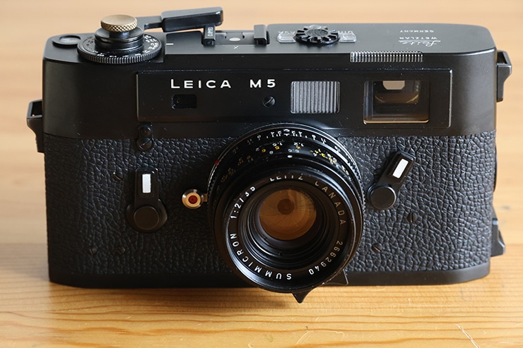 Leica M5 実写レビュー × 中藤毅彦｜愚直で無骨 間違いなく隠れた名機