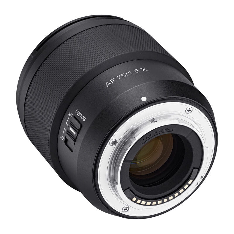 SAMYANG AF 75mm F1.8 X 富士フイルムXマウント 新品｜フジヤカメラ