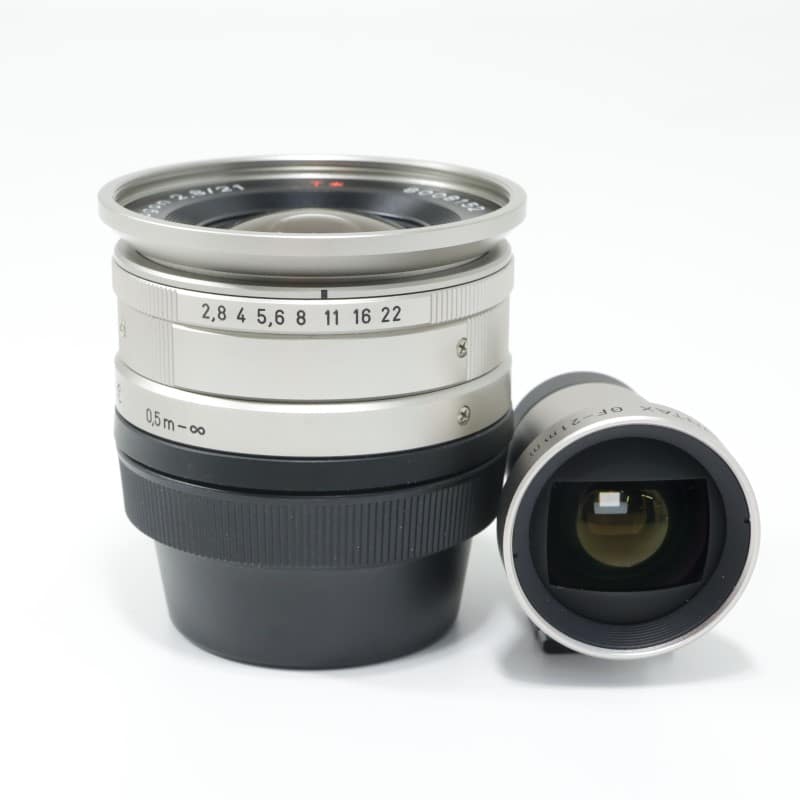CONTAX Biogon T* 21mm F2.8 + ファインダー G Mount AB-ランク 中古