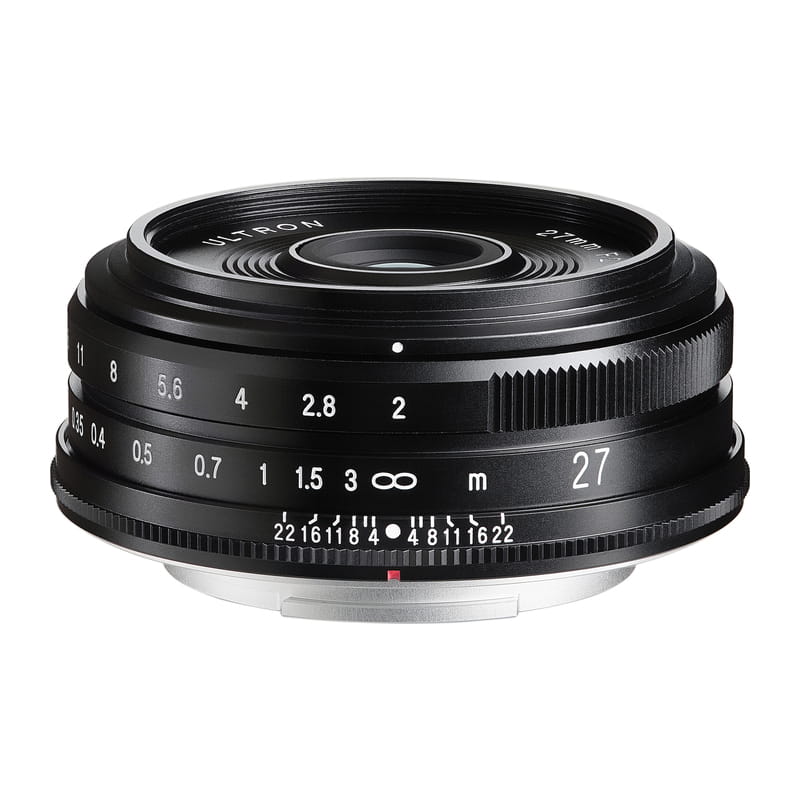 Voigtlander ULTRON 27mm F2 富士フイルムXマウント ブラック 新品