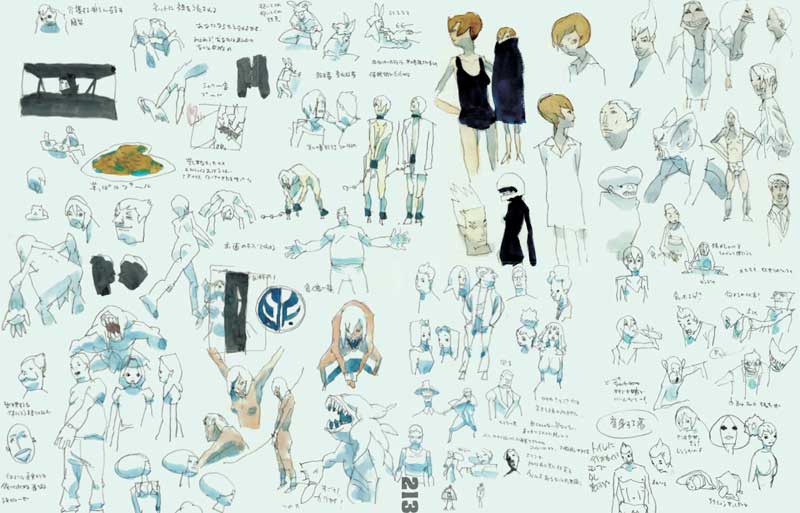 湯浅政明大全 Sketchbook for Animation Projects（湯浅政明）』 販売