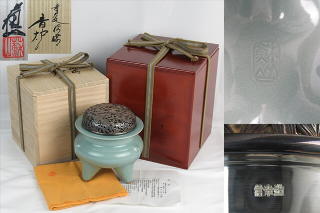 二代 諏訪蘇山作『青磁袴腰香炉』の買取価格と査定ポイント｜福ちゃん