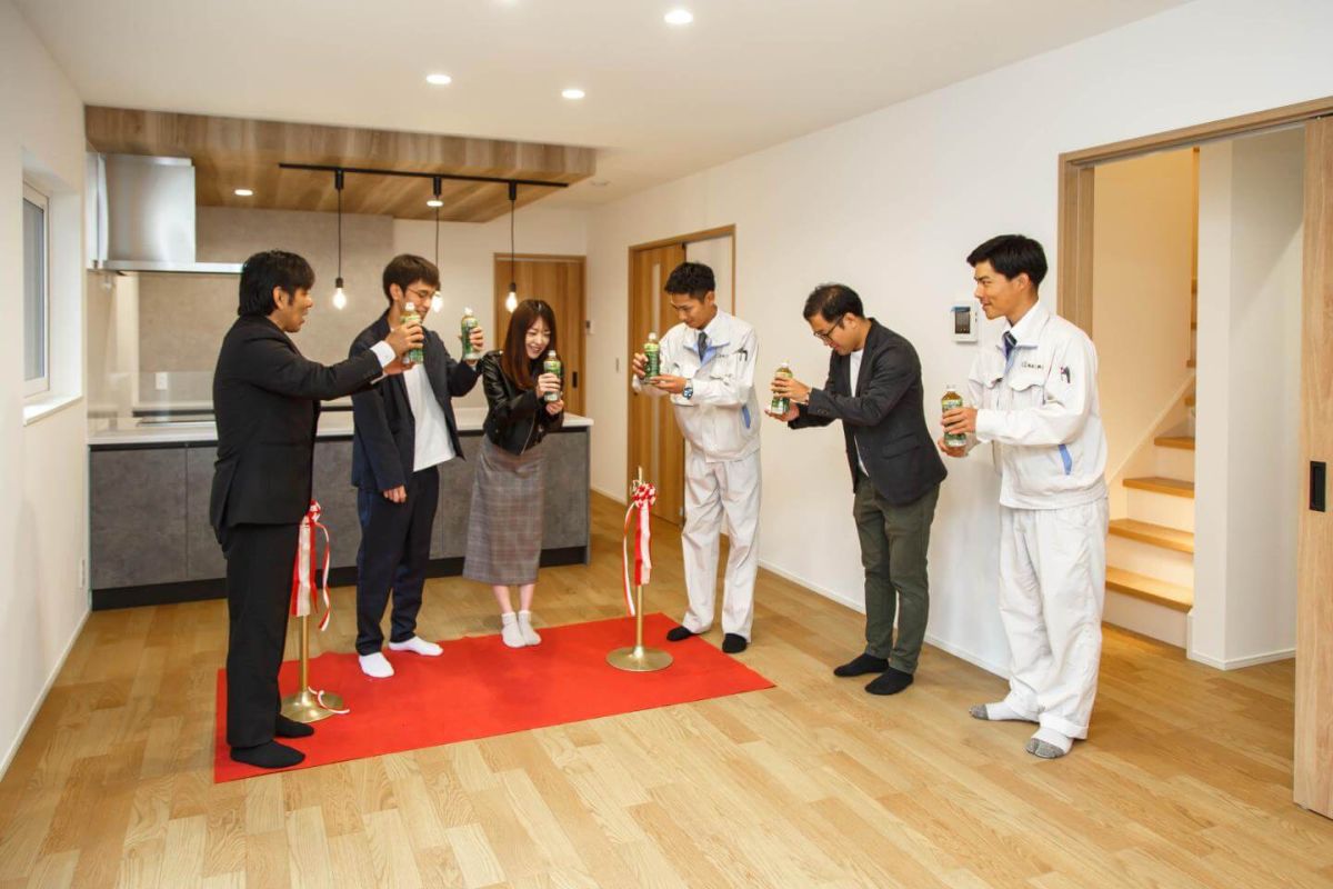 福津市八並01」注文住宅現場リポート⑥【お引き渡し式】｜福岡工務店