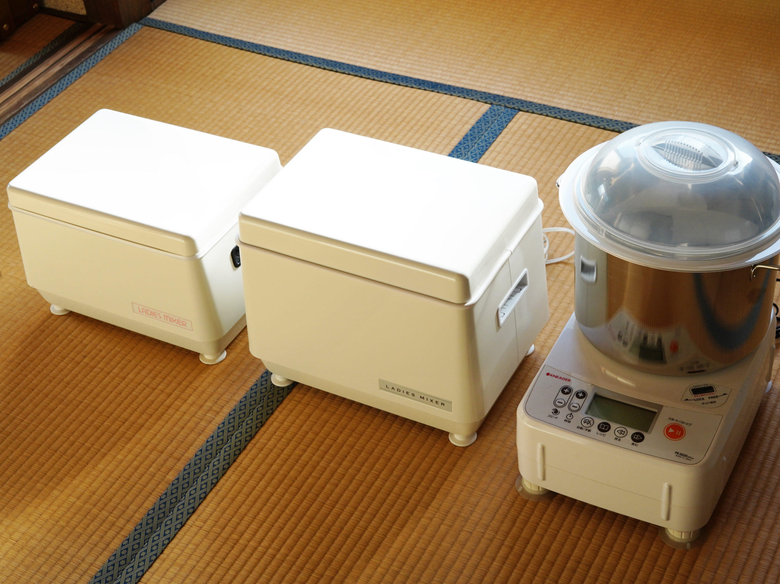 3機種のパンこね機の回転速度比較をしてみました♪（大正電機VS日本