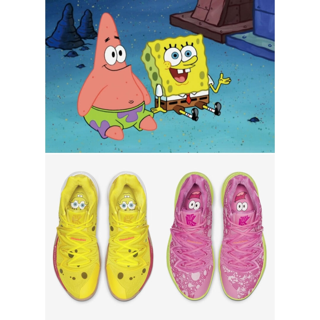 更新＊国内 9/6発売】スポンジボブ × ナイキ カイリー 5 “スポンジボブ