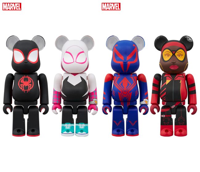 2025年 4月 発売予定】BE@RBRICK ×「SPIDER-MAN: ACROSS THE SPIDER