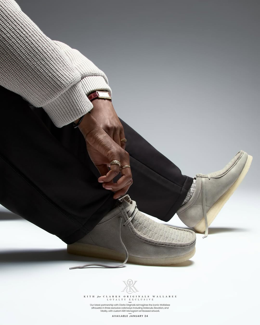 2025年 1/24 発売】KITH for CLARKS ORIGINALS WALLABEE LOYALTY