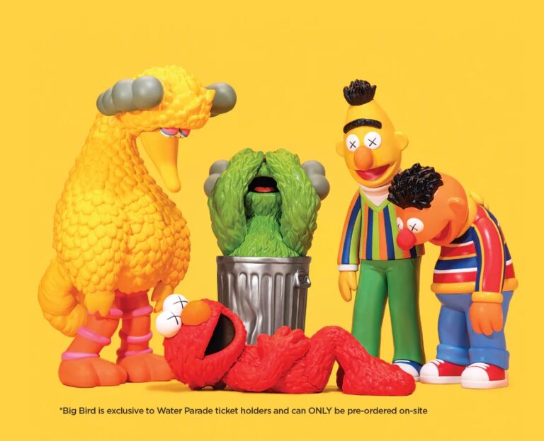 KAWS x SESAME STREET “Vinyl Figures Collection”が2025年 10/16 発売