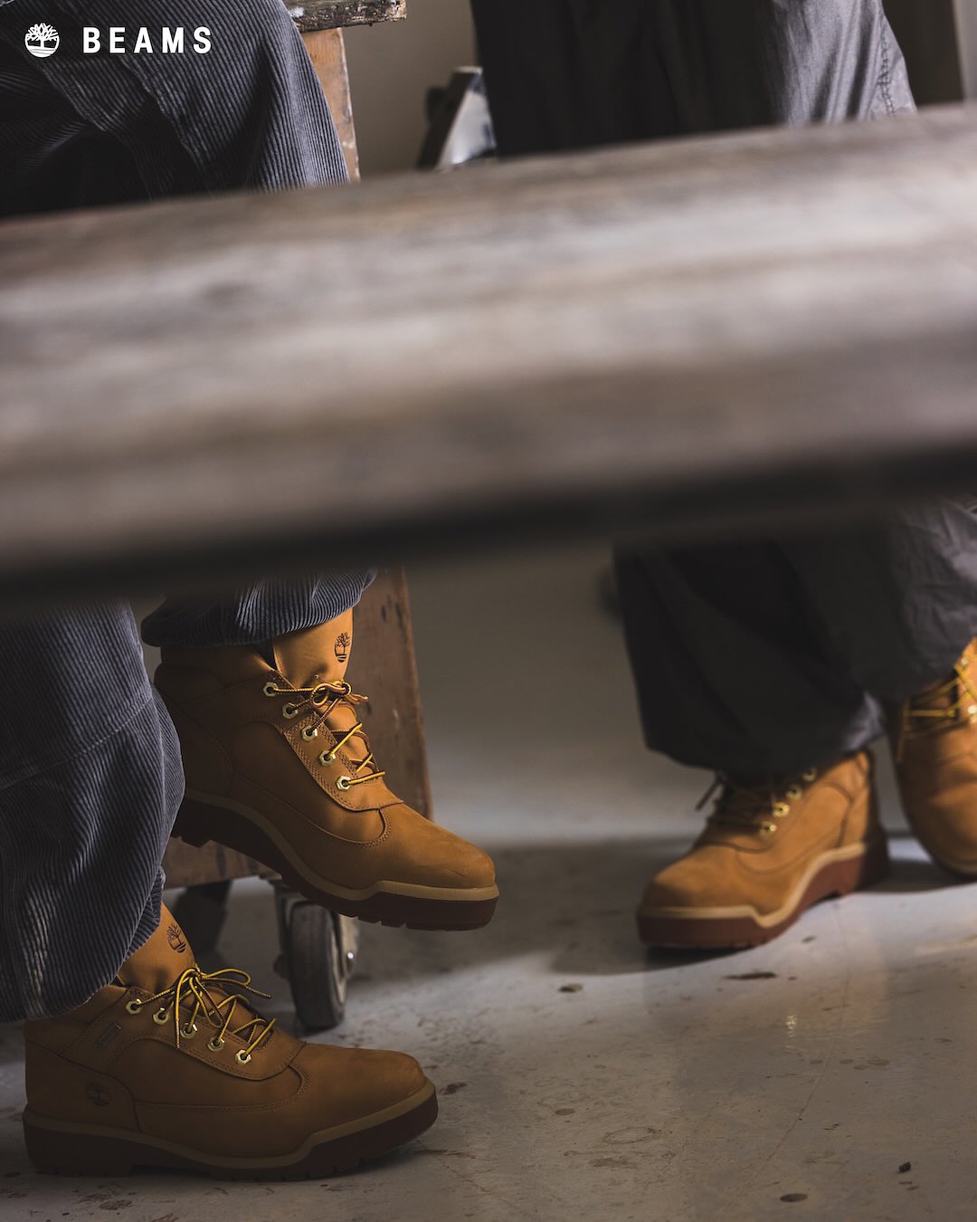 BEAMS × Timberland “Field Boots GTX Wheat Color” が2025年 10/11