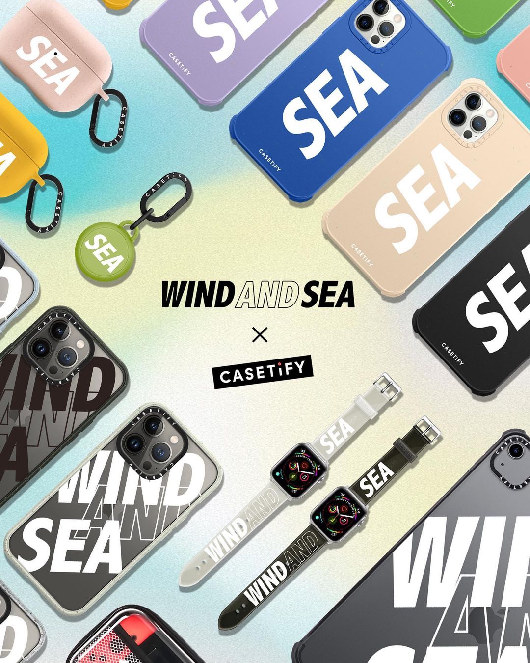 12/9 発売！WIND AND SEA × CASETiFY 最新コラボレーション (ウィン