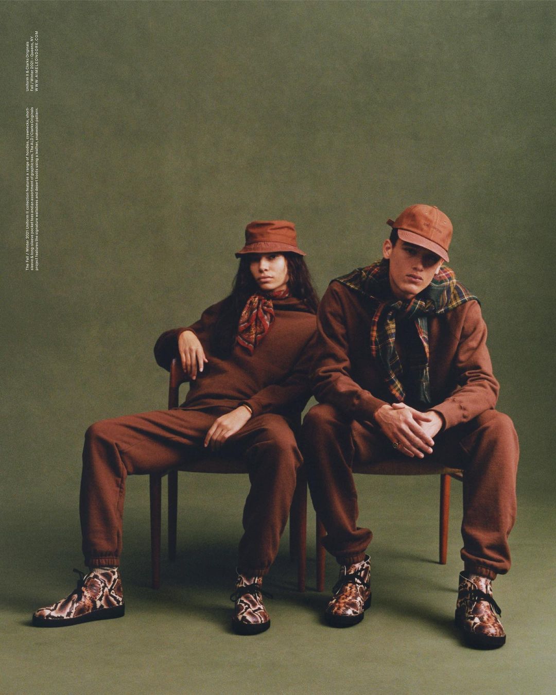 12/10 発売！クラークス × エメ レオン ドレ ワラビー “パイソン