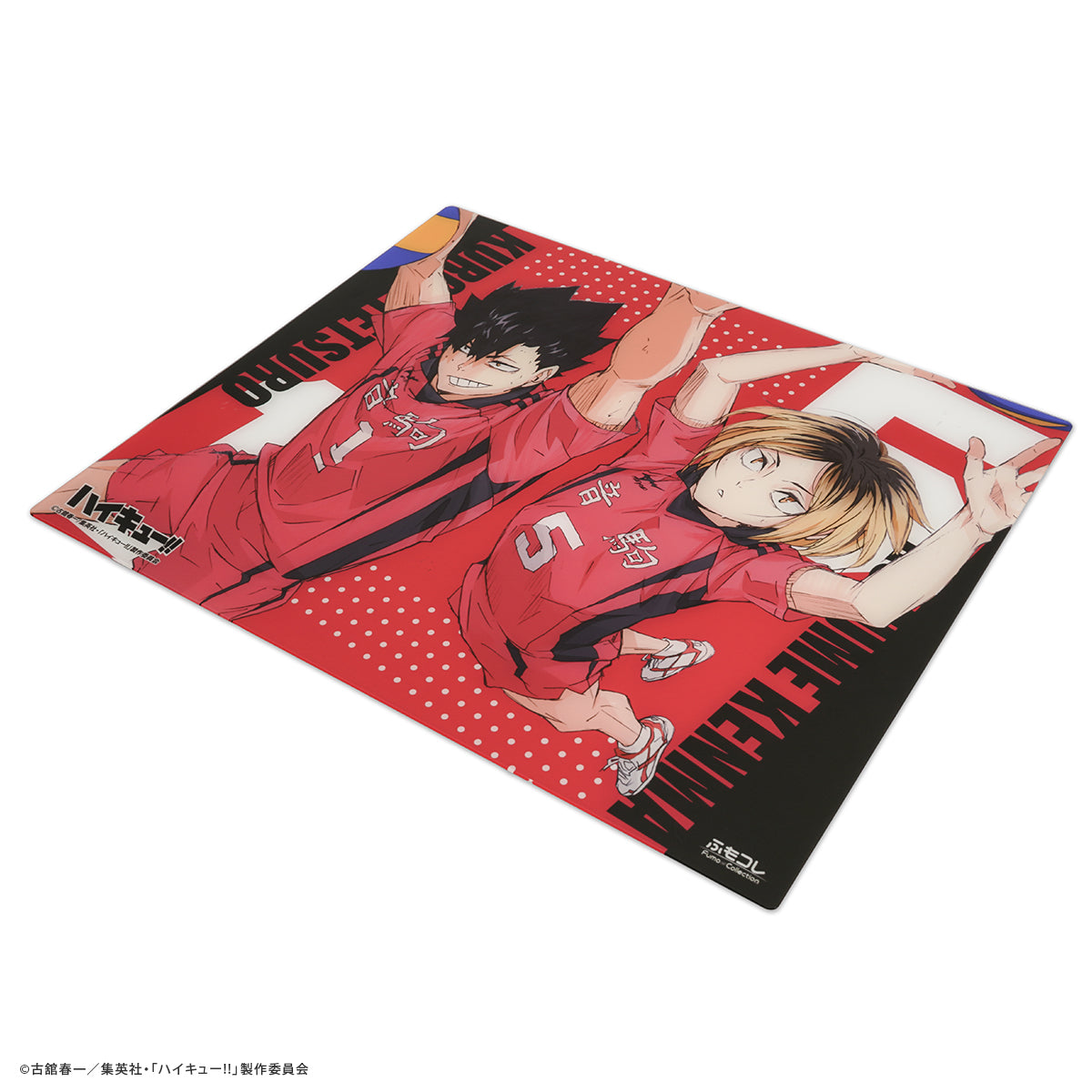 ハイキュー!! × ふもコレ ガラスマウスパッド 音駒高校モデル【他商品
