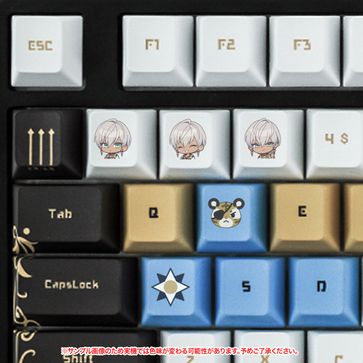 にじさんじ × ふもコレ キーキャップセット 月ノ美兎｜ふもコレ(Fumo