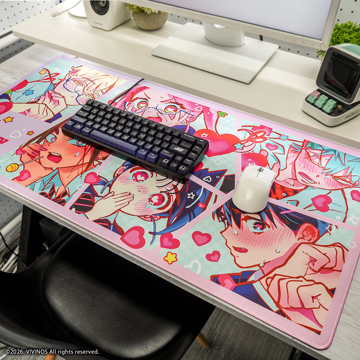 ALIEN STAGE × ふもコレ ゲーミングマウスパッド 2XL (Odin Gaming