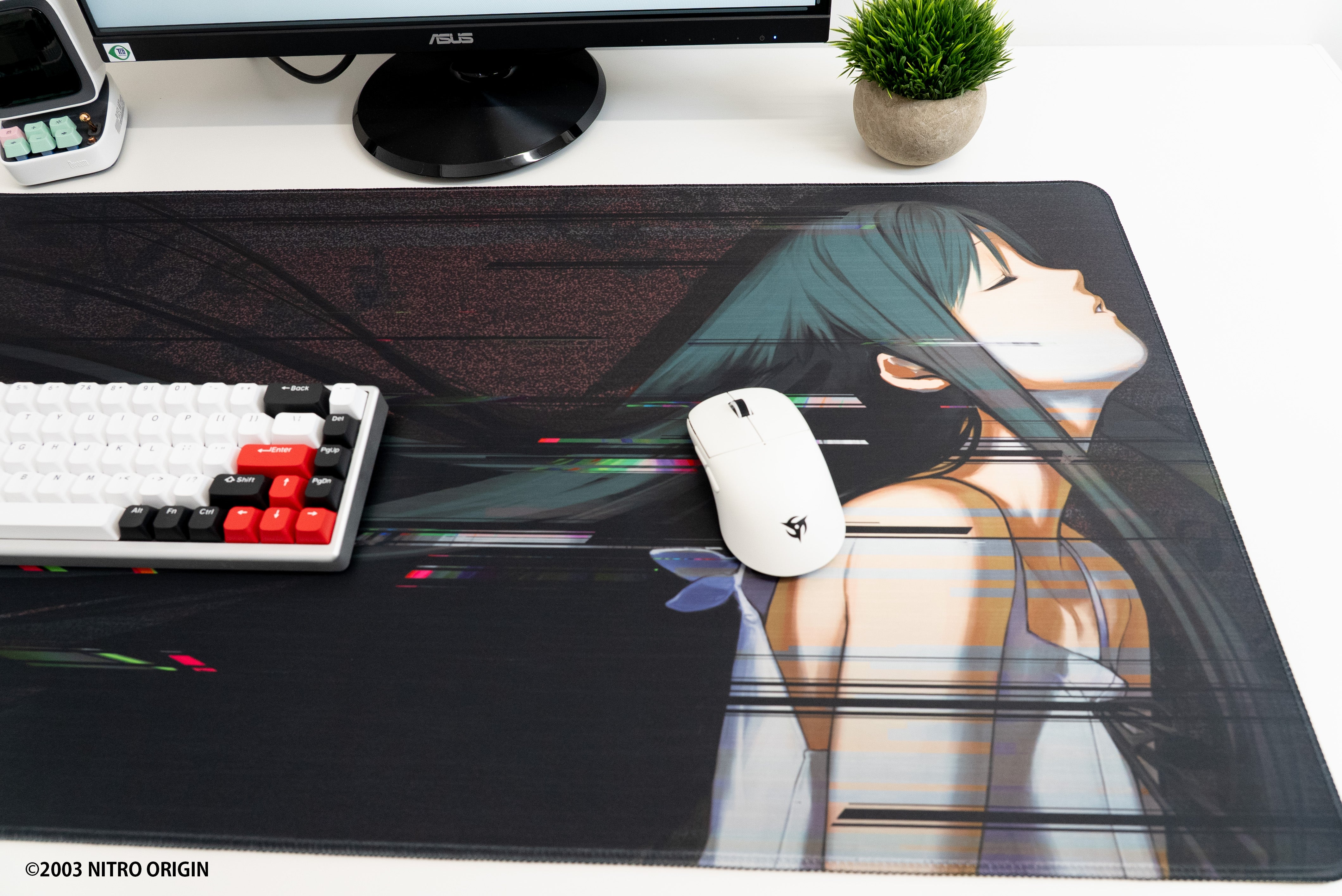 沙耶の唄 × ふもコレ ゲーミングマウスパッド Odin Gaming 2XL｜ふも