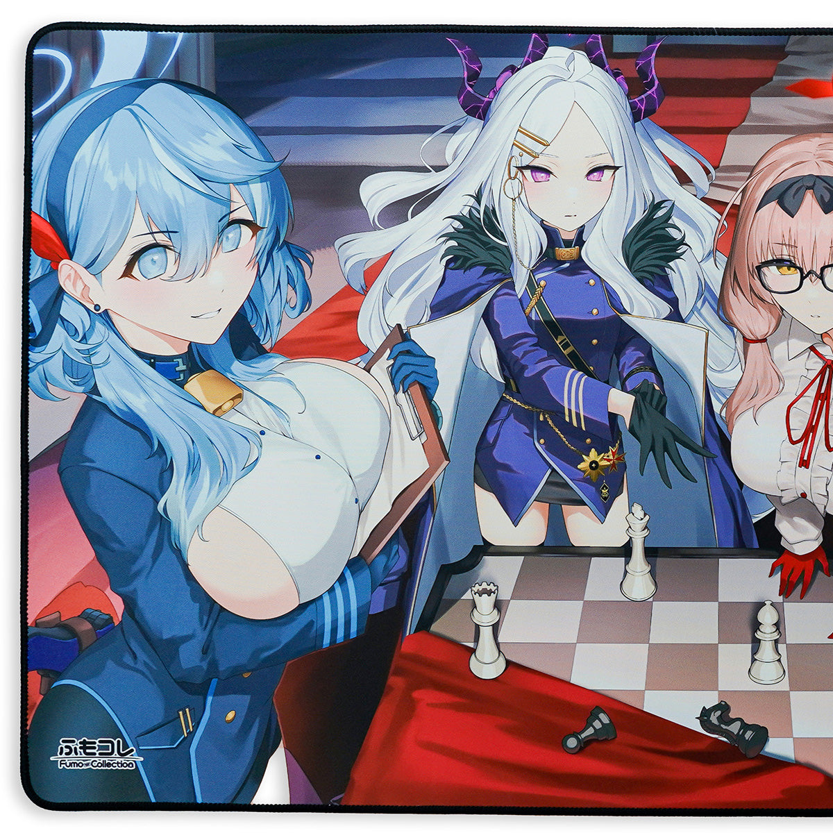 ふもコレ×ブルーアーカイブ ゲーミングマウスパッド 風紀委員会 2XL
